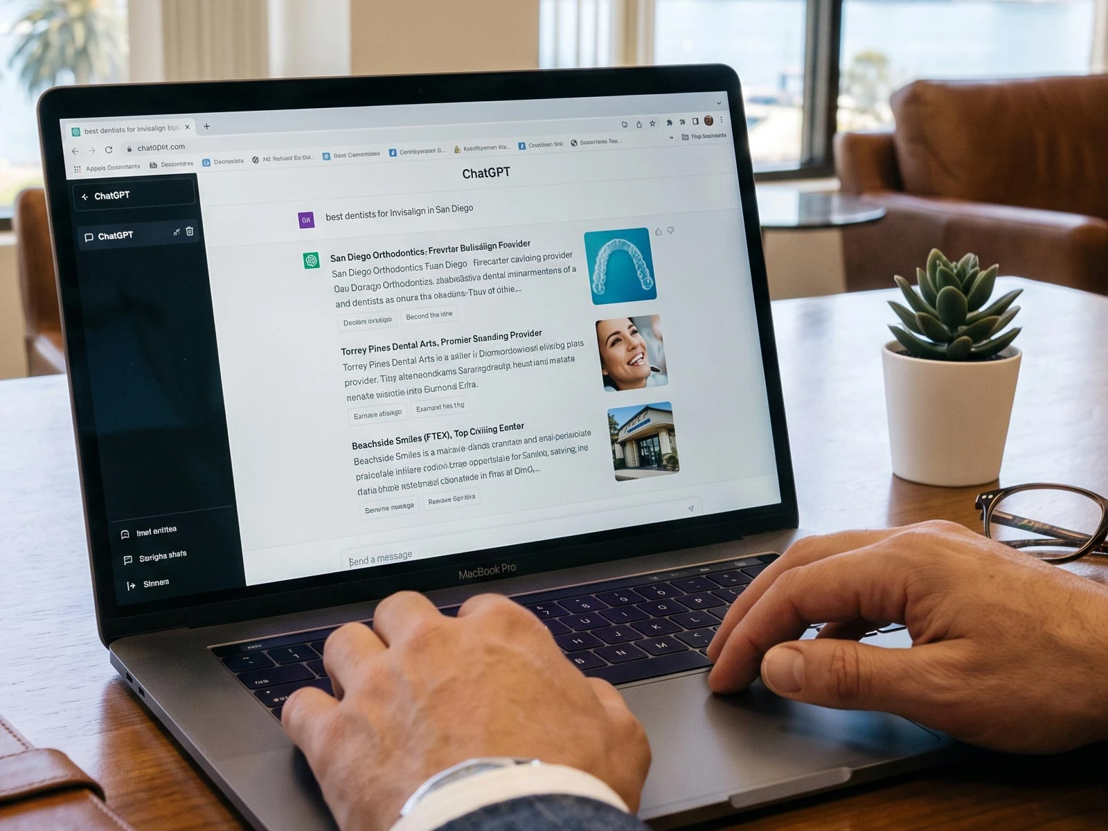 AI answer visibility