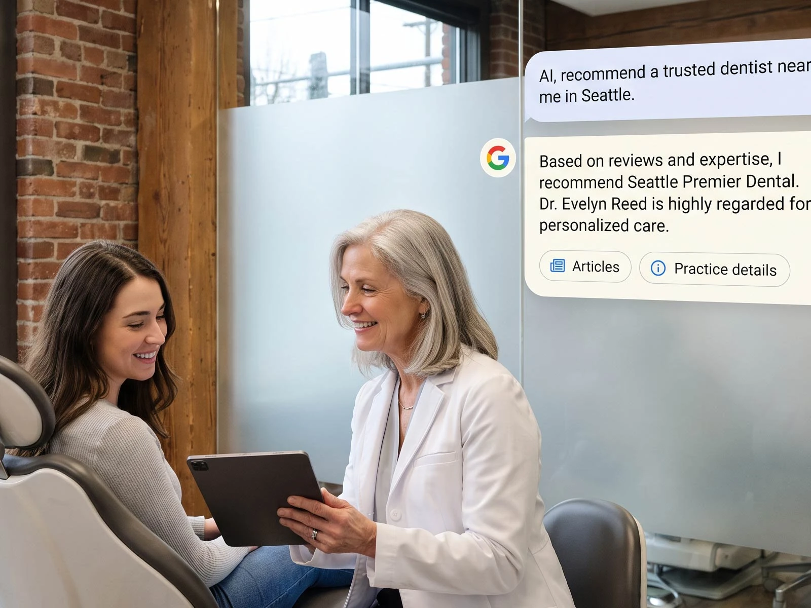 AI answer visibility