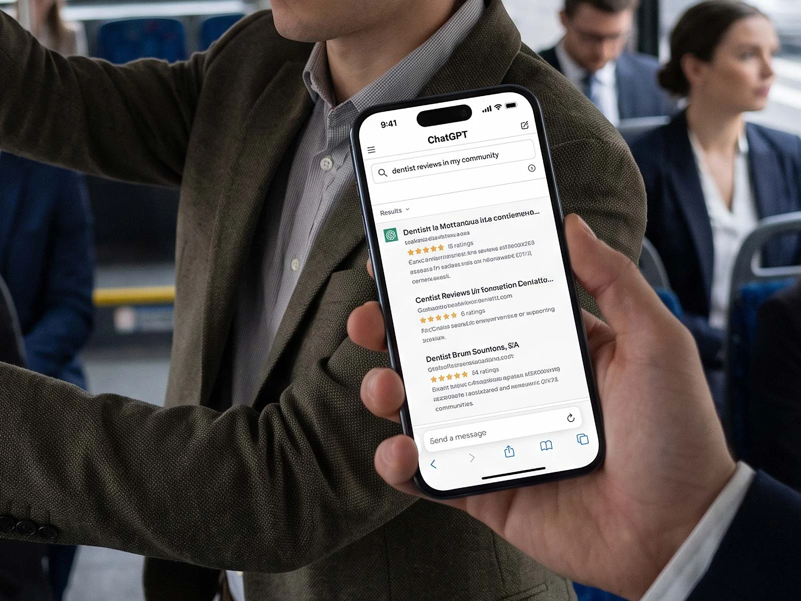 AI answer visibility